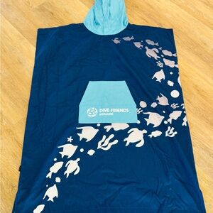 NWOT Dive Friends Bonaire Ocean R Poncho